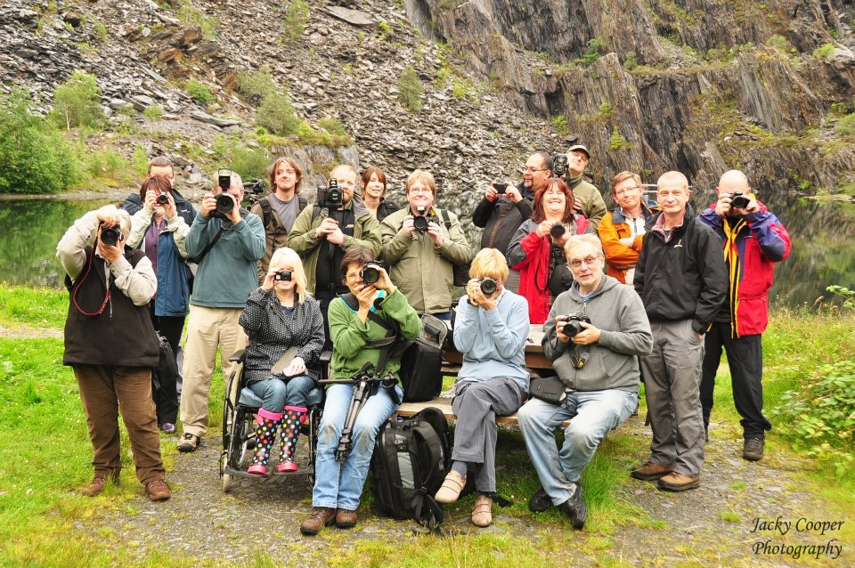 group photo by Jacky Cooper 2012 - Fort William Photographic Society group